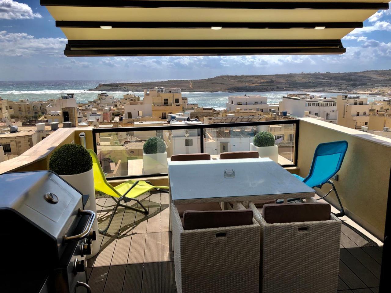 Marsascala Sea View Apartment & Penthouse Marsaskala Dış mekan fotoğraf